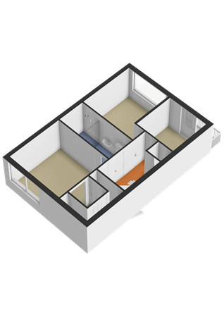 Floorplan - Brantwijk 23, 1181 MS Amstelveen